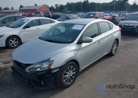 2019 Nissan Sentra Sv из США, поврежденный, VIN 3N1AB7AP7KY312296